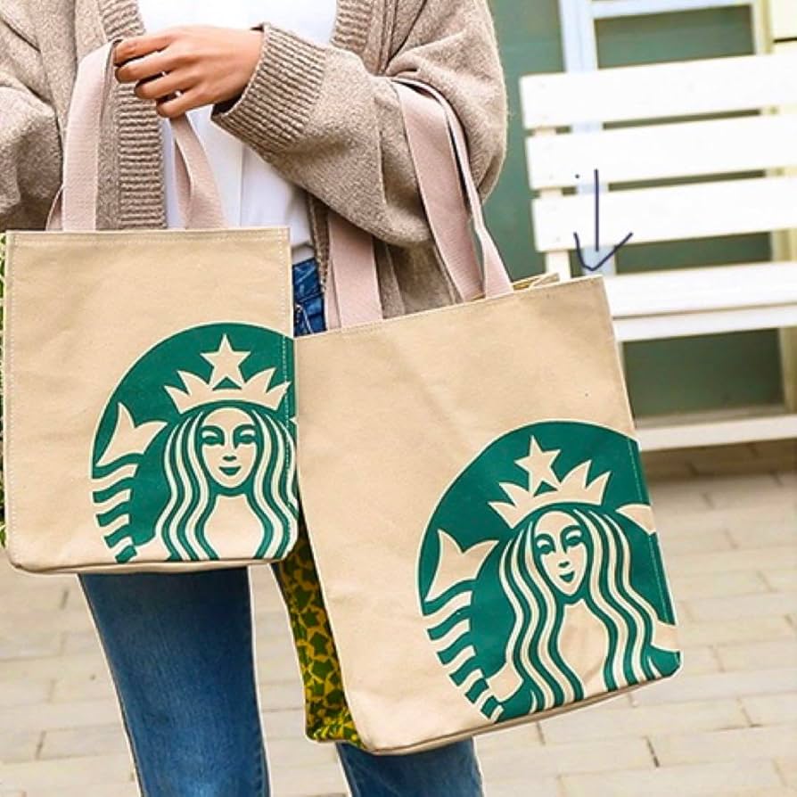 Amazon.co.jp: スターバックス スタバ トートバッグ バスケット